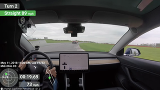Watch How The Tesla Model 3 Handles One Of America's Best Race Tracks